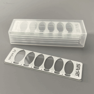 Disposable six cavity slide